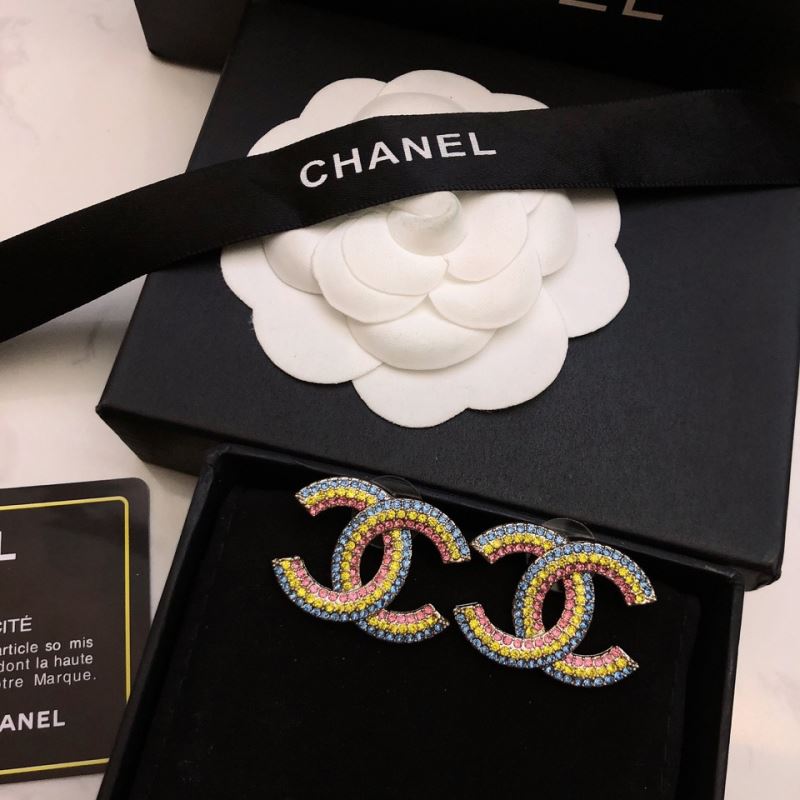 Ch*el earrings
